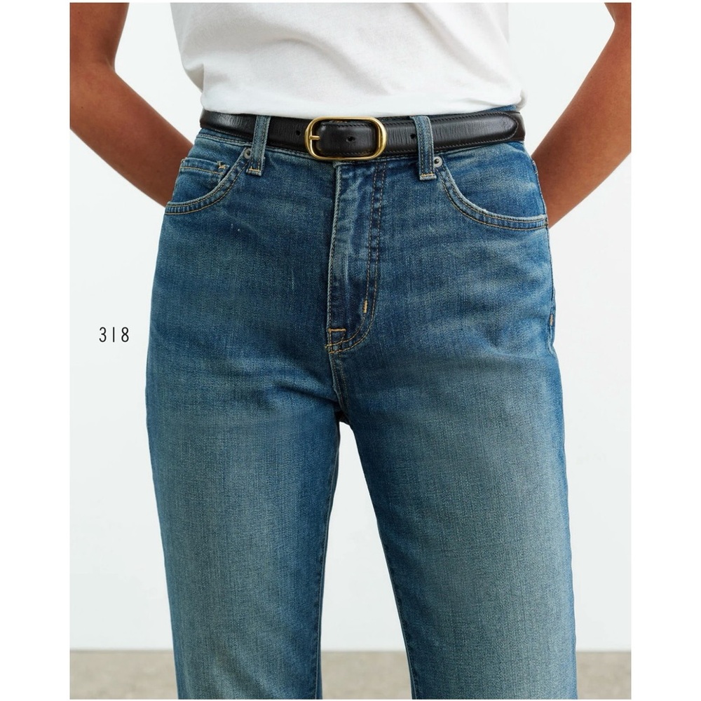 NWT Nili Lotan Bootcut Midrise Jean in Classic Wash - Picture 7 of 13